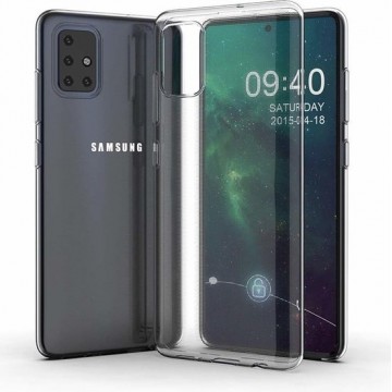 Shieldcase Ultra slim transparante silicone case Samsung Galaxy A71