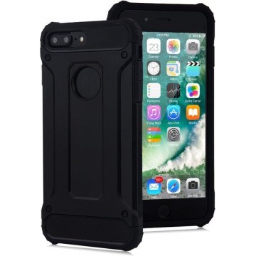 Ntech - Apple iPhone 8 Plus / 7 Plus - Armor Hoesje - Zwart