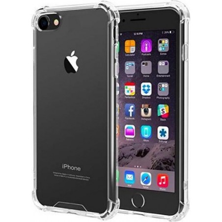 Shock case iPhone 7 / iPhone 8 - transparant