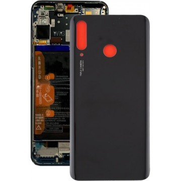 Batterij achterkant met cameralens voor Huawei P30 Lite (48MP) (zwart)