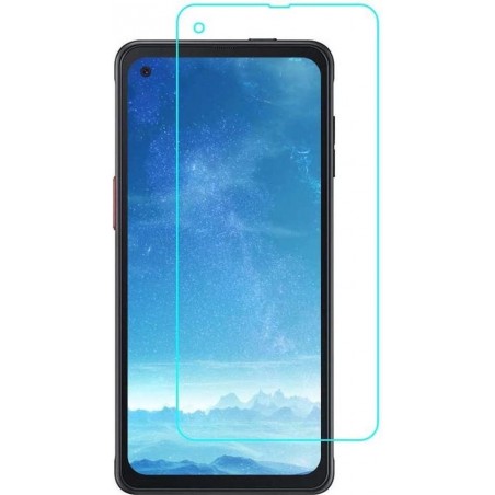 Samsung Galaxy Xcover Pro Screenprotector - Tempered Glass - Case Friendly