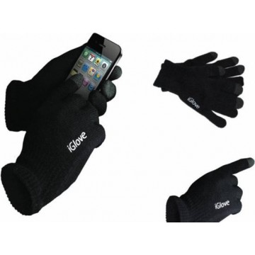 iGlove Handschoenen voor Apple Iphone 5, Onmisbaar in de winter - Kleur Zwart
