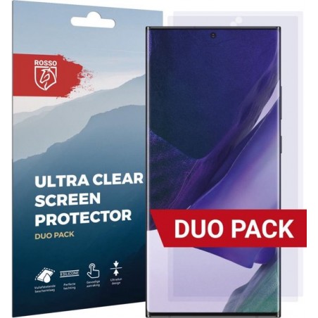 Rosso Samsung Galaxy Note 20 Ultra Clear Screen Protector 2-Pack