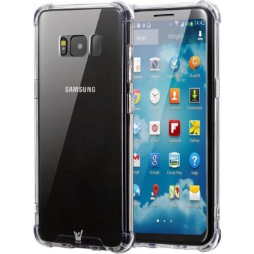 Samsung S8 Hoesje - Samsung Galaxy S8 Hoesje - Transparant Schokbestendig Hoesje