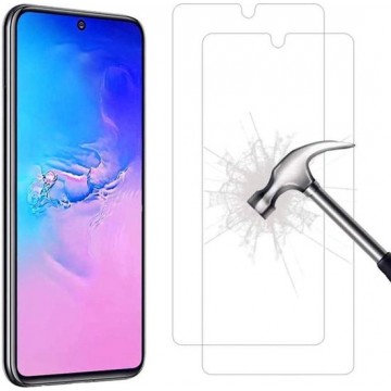 Samsung Galaxy Note 10 Lite 2020 Screenprotector Glas - Tempered Glass Screen Protector - 2x