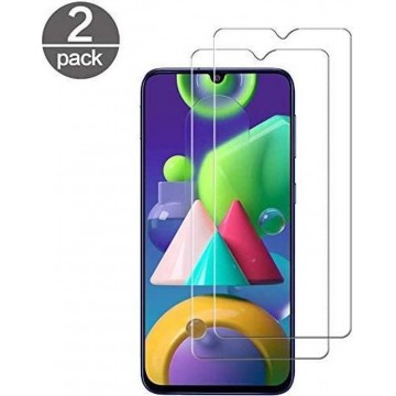 Samsung Galaxy M21 Screenprotector Glas - Tempered Glass Screen Protector - 2x AR QUALITY
