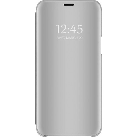 iPhone 11 Pro Hoesje - Clear View Case - Zilver
