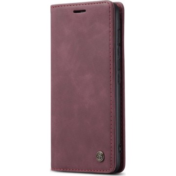 CaseMe Luxe Wallet Hoesje Rood Samsung Galaxy A41
