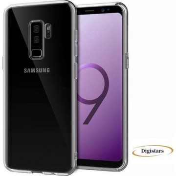 Samsung S9+ hoesje transparant - Samsung Galaxy S9 PLUS - Back cover - Transparant - TPU