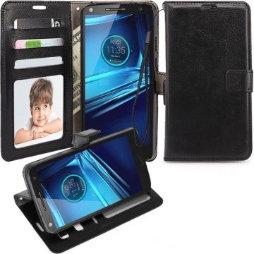 Celltex wallet case hoesje Motorola Moto G 2014 zwart