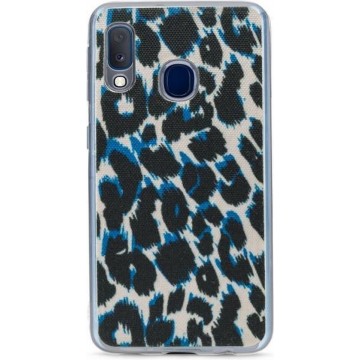 My Style Magneta Case for Samsung Galaxy A20e Blue Leopard