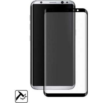 Tempered Glass Screen Protector voor Samsung Galaxy S8 Zwart
