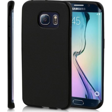 Samsung Galaxy S6 Hoesje - Siliconen Back Cover - Zwart