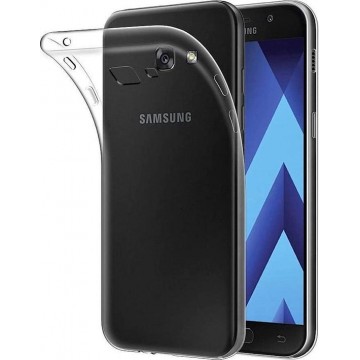 Samsung Galaxy A3 2017 Hoesje - Siliconen Back Cover - Transparant