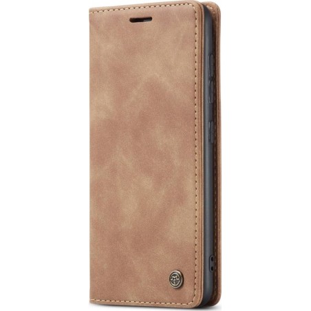 CaseMe Luxe Wallet Hoesje Beige Samsung Galaxy A41