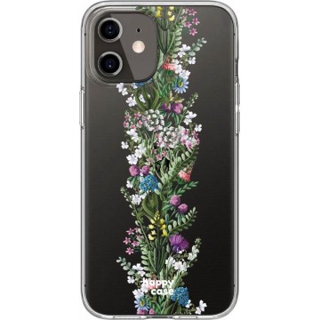 HappyCase Apple iPhone 12 en 12 Pro Hoesje Flexibel TPU Floral Print