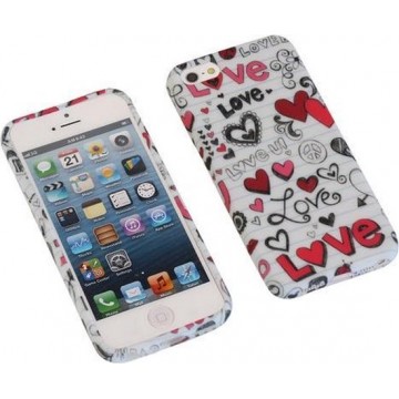Love TPU back case cover hoesje voor Apple iPhone 5 / 5s / SE