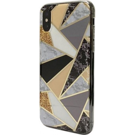 Trendy Fashion Cover iPhone 7/8/SE 2 Marble Mix