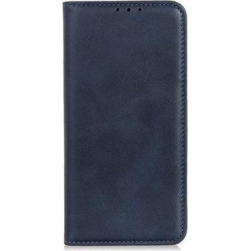 Shop4 - Samsung Galaxy A40 Hoesje - Book Case Cabello Donker Blauw
