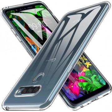 LG G8S ThinQ hoesje - Soft TPU case - transparant