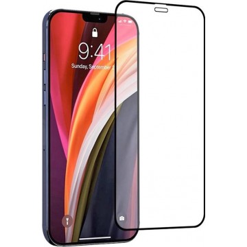 Shop4 - iPhone 12 Pro Glazen Screenprotector - Edge-To-Edge Gehard Glas Transparant