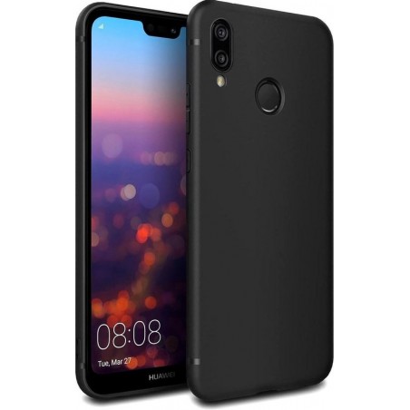 EmpX.nl Huawei P20 Lite (2018) TPU Zwart Back cover