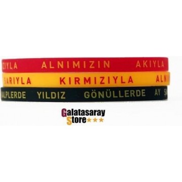 Galatasaray armbandjes - 3 stuks