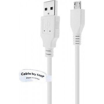 Zware kwaliteit 1 m USB oplaadkabel. Oplaadsnoer kabel voor snelladen. Past ook op Samsung. o.a. YP-F3, YP-G1, YP-G50, YP-G70