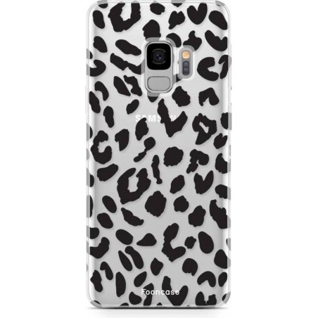FOONCASE Samsung Galaxy S9 hoesje TPU Soft Case - Back Cover - Luipaard / Leopard print