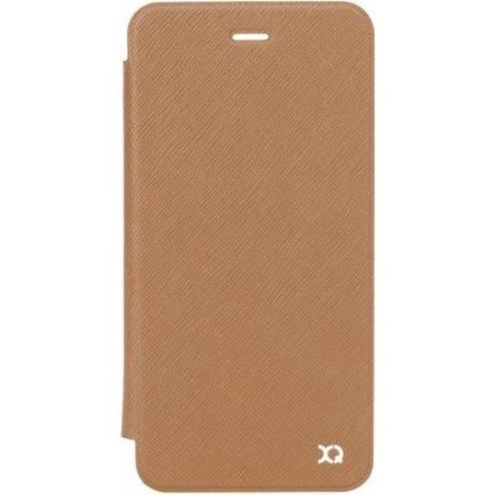 XQISIT Flap Cover Adour for iPhone 6/6s camel
