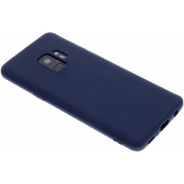 Color Backcover Samsung Galaxy S9 hoesje - Donkerblauw