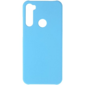 Xiaomi Redmi Note 8T Rubber Coat Hard Hoesje Blauw