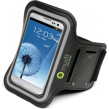 Muvit sport armband grijs voor samsung galaxy s3 i9300