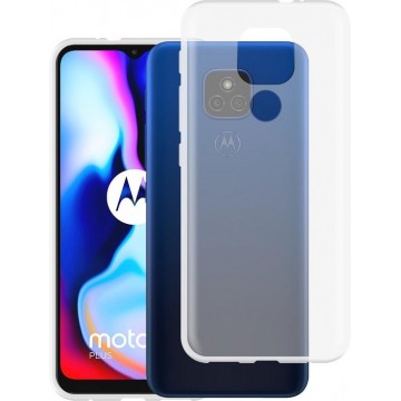 Motorola Moto E7 Plus hoesje - Soft TPU case - transparant