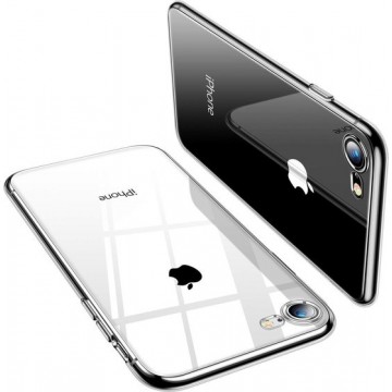 Apple iPhone SE 2020 Hoesje Transparant Doorzichtig - TPU