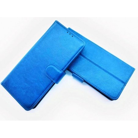Apple iPhone X/XS Donker Blauw Portemonnee Wallet Case -TPU  hoesje met pasjes Flip Cover - Boek  beschermend Telefoonhoesje