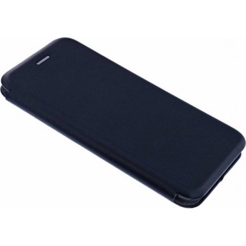 Ntech Samsung Galaxy S10+ Plus Luxe Zwart TPU / Kunststof Flip Cover met Magneetsluiting