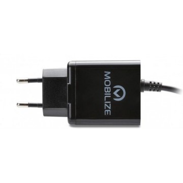 Mobilize Smart Travel Charger 1m. Micro USB 2.4A Black