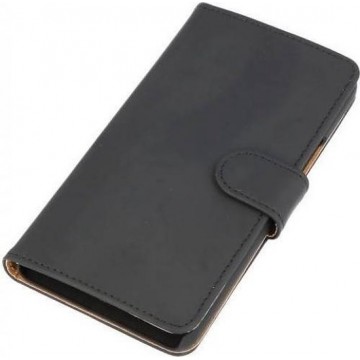 Bookstyle Wallet Case Hoesjes voor LG Nexus 5X Zwart