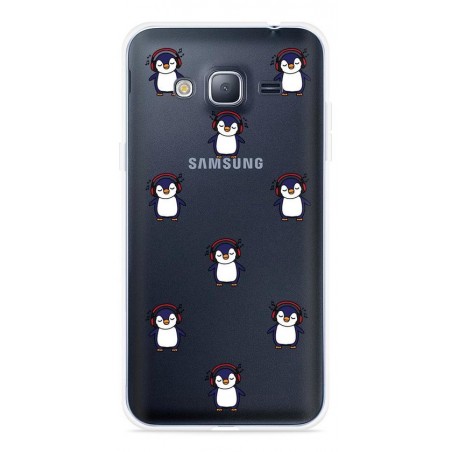 Galaxy J3 (2016) Hoesje Chillin like a penguin