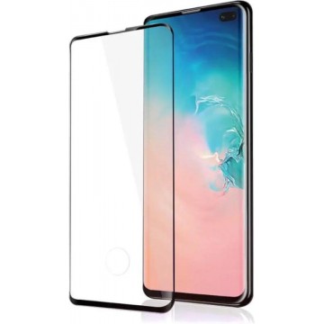 Samsung Galaxy S10 Screenprotector Glas Full Screen Edge to Edge Curved – Tempered Glass – Case Friendly