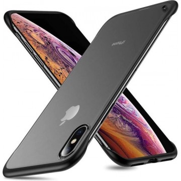 iPhone Xr slim case met bumpers - zwart