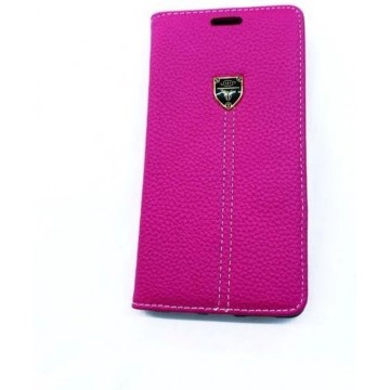 Huawei P9Lite Rood Portemonnee Wallet Case – TPU  hoesje met pasjes Flip Cover - Boek  beschermend Telefoonhoesje
