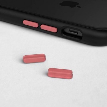 Rhinoshield MOD Crash Guard Button Pack Apple iPhone Coral Pink