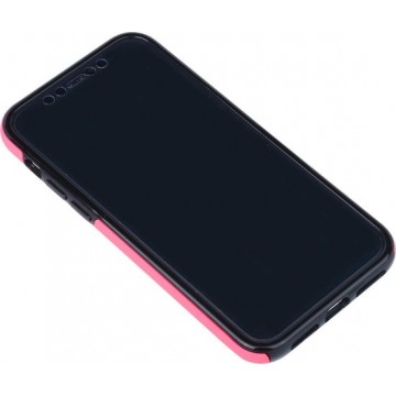 Apple iPhone 11 Hot Pink Backcover hoesje Soft Touch - Kunststof