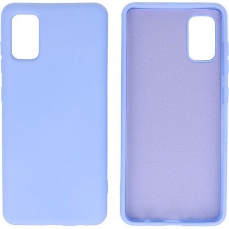 Fashion Color Backcover Hoesje voor Samsung Galaxy A31 Paars