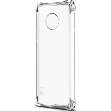 Shop4 - Motorola Moto G7 Power Hoesje - Zachte Back Case Drop Proof Transparant
