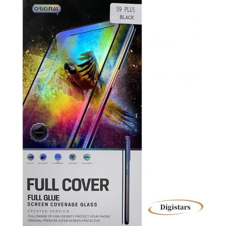 Screenprotector Samsung S9+ - Screen protector - Samsung Galaxy S9 PLUS - Full Glue - Zwarte rand