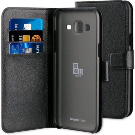 BeHello Samsung Galaxy J5 Wallet Case Black