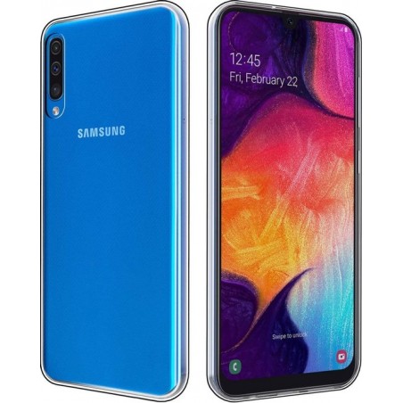 Samsung A50 Hoesje Transparant - samsung a50 hoesje transparant Siliconen Case Cover Doorzichtig